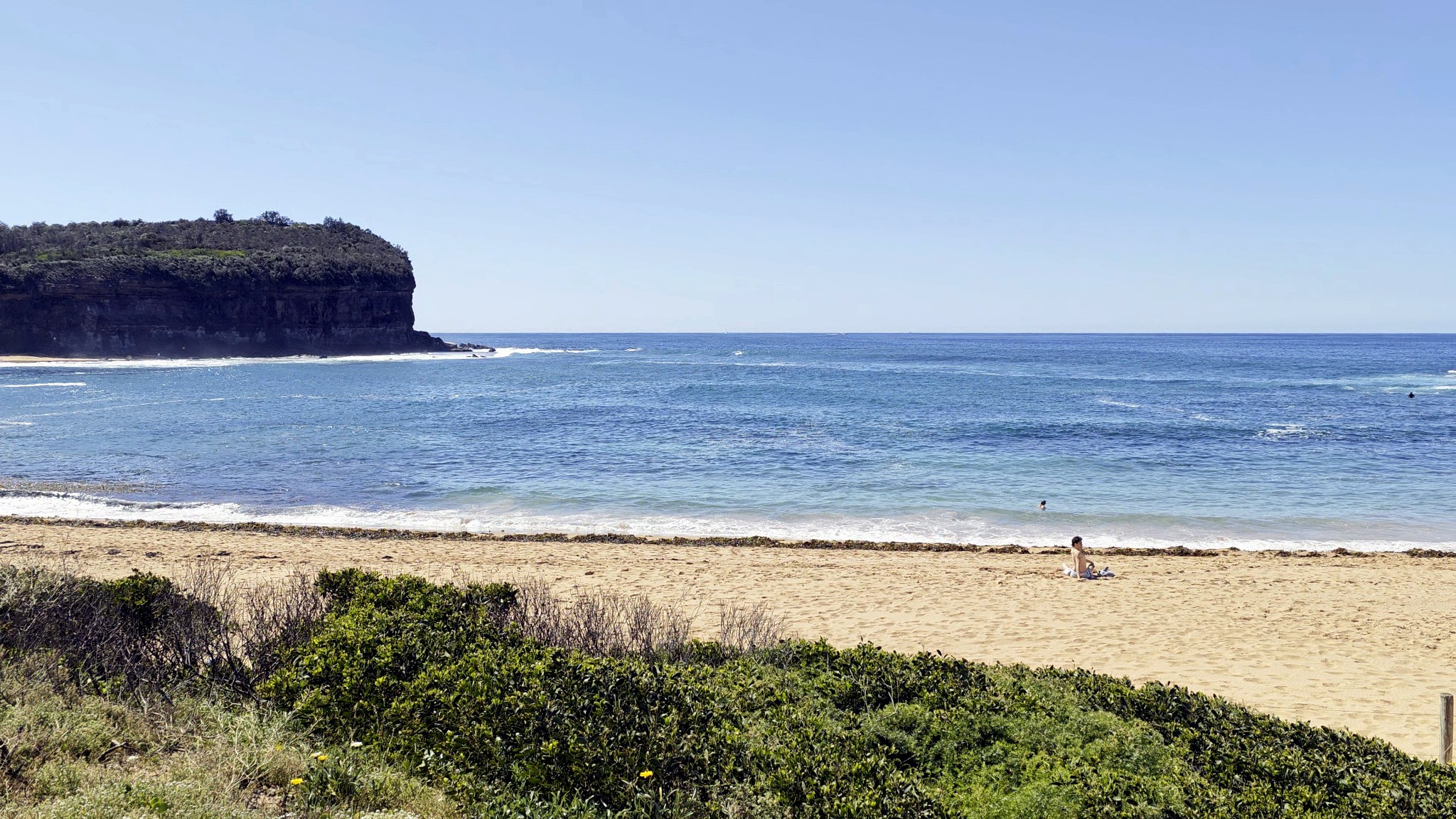 Mona Vale Beach and headland on Sydney’s Northern Beaches